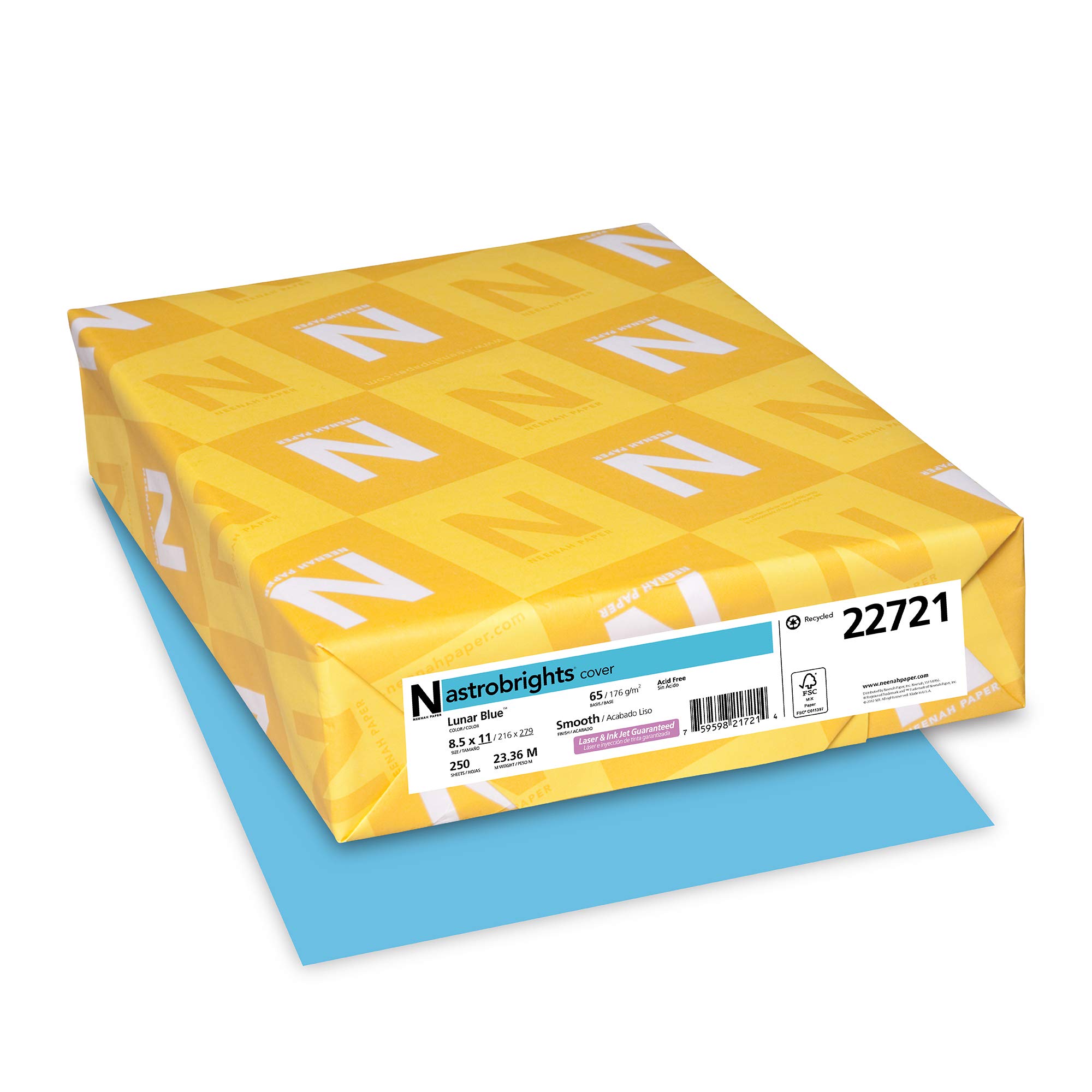 Amazon.com : Astrobrights® Color Card Stock, 8 1/2